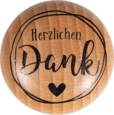 Produktbild von BUTTERER Stempel "Herzlichen Dank"