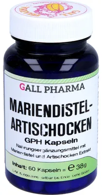 Produktbild von GALL PHARMA Mariendistel-Artischoken GPH Kapseln, 60 St. Kapseln