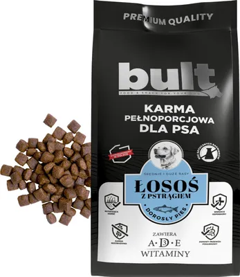 Zdjęcie produktu dla Karma Sucha Z Łososiem I Pstrągiem Bult Dla Dorosłych Psów 12Kg