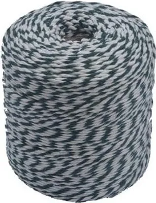 Produktbild von Baumwollschnur weiß-grün 100 g