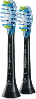 Produktbild von Philips HX9042/33 Sonicare Premium Plaque Defense Ersatz-Zahnbrsten / Aufsteckbrsten 2er Pack