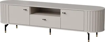 Produktbild von Furniture24 Fernsehschrank Zante Za5 Tv-Schrank 180 X 49 X 40 Cm Lowboard Schwarz