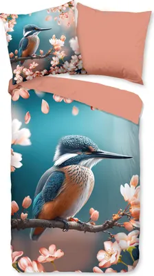 Obrázok produktu pre Dobré ráno Bettbezug "Zimolez s kvetmi" - multi - (135x200 cm) - Baumwolle