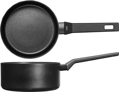 Obrázek produktu pro H&h kastrol s 1 rukojetí, celý černý, 20 cm