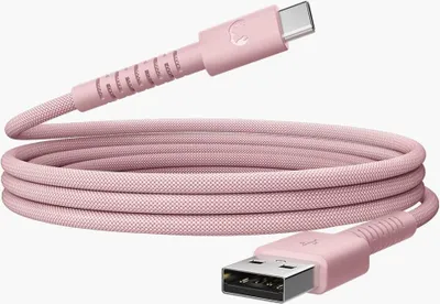 Produktbild von Fresh 'n Rebel 00231887, 2 m, USB A, USB C, Pink