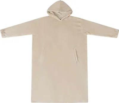 Immagine prodotto di vidaXL Coperta con cappuccio Beige L Flanella
