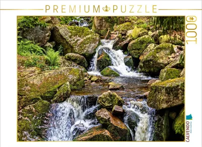 Produktbild von CALVENDO Puzzle An den oberen Ilsefällen | 1000 Teile Lege-Größe 64x48cm Foto-Puzzle für glückliche Stunden