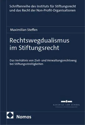 Produktbild von Rechtswegdualismus im Stiftungsrecht
