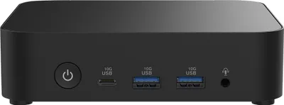 Produktbild von Mini-PC Asus NUC 14 Essential RNUC14MNK1500002 mit Intel® N150 Prozessor bis zu 3,6 GHz, kein RAM, kein Speicher, Intel® Grafik, kein Betriebssystem, EU-Kabel, Schwarz