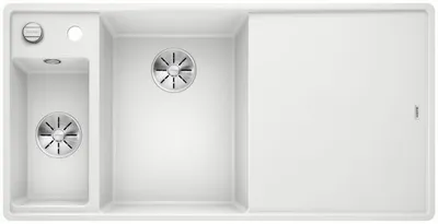 Obrázok produktu pre Blanco Axia III 6 - Silgranitový drez, 990x500 mm, s ovládaním odtoku a príslušenstvom, InFino, biela 524666