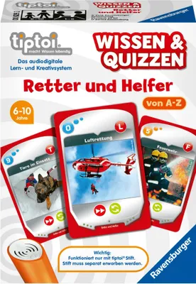Produktbild von tiptoi® Wissen & Quizzen: Retter und Helfer