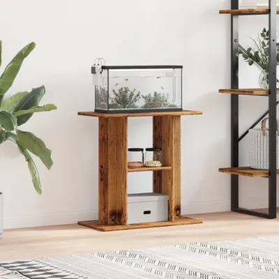 Obrázok produktu pre vidaXL Stojan na akvárium vzhľad starého dreva 60x30x60 cm materiál na báze dreva