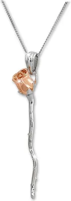 Produktbild von SilberDream Halskette 44cm 925 Silber vergoldet Schmuck silber rose SDK50144T