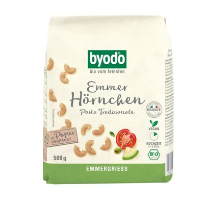 Produktbild von BYODO Emmer Hörnchen (Sommerdinkel) 500g