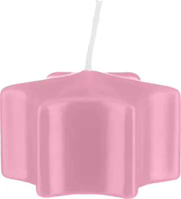 Produktbild von Sternkerzen Schwimmkerzen Rosa 35 x Ø 60 mm, 16 Stück