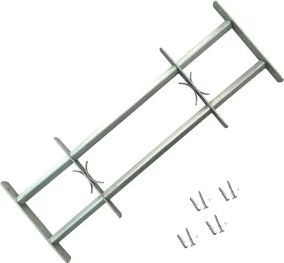 Zdjęcie produktu dla Krata bezpieczeństwa na okno z regulacją 1000-1500 mm