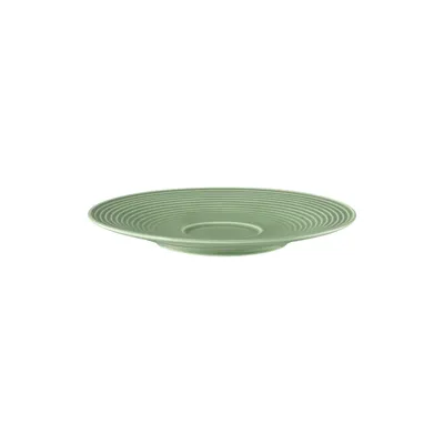 Immagine prodotto di Seltmann Weiden Beat Salbeigrün Kombi-Untertasse Groß, Untere, Unterteller, Porzellan, Grün, Ø 16.5 cm, 001.751332