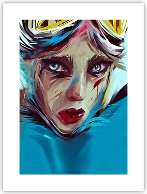 Produktbild von Poster - Poster ohne Rahmen - Stück Modern Frau - 30x40 cm - Wand Bild - Wanddeko - Wandbilder - Kunstposter - Wandposter - Bilder - Kunstdruck - Wanddekoration - Wandbild - P2XPA30x40-4650