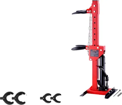 Immagine prodotto di Compressore idraulico per molle, capacità di carico di 4,5 tonnellate, pinze per molle regolabili, 4,5 T