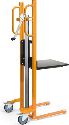 Produktbild von Bako Logistiksysteme Materialheber mit Plattform 150kg Tragkraft TPE-Bereifung