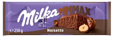 Image de Milka MMMAX Noisette 250 g – Chocolat à la crème de noisettes