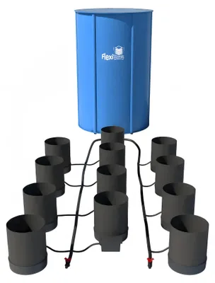 Produktbild von AutoPot FlexiPot Bewässerungsset 12 x 20L