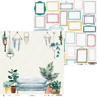 Obrázok produktu pre Scrapbookingový papier 30x30 - P13 - Sme rodina 06