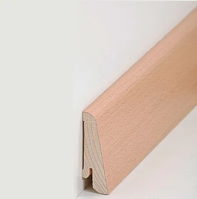 Produktbild von Sockelleisten "Aachen" - Buche lackiert (Echtholzfurnier - 20.58.2)