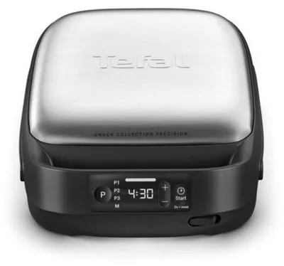 Image de Croque gaufre 700w inox/noir - Tefal - SW873BF0 -