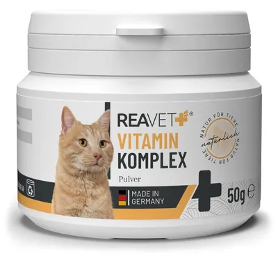 Vitaminenkomplex für Katzen 50 g – natürliches Multivitaminpulver