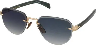 Produktbild von David Beckham DB 7144/S Gold green 55/20/145 Herren Sonnenbrillen