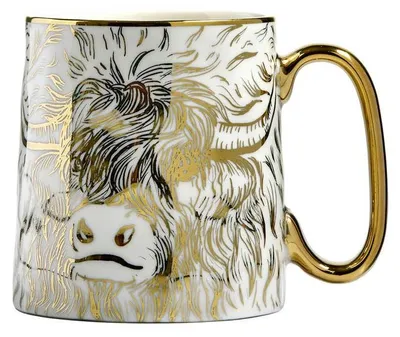 Produktbild von BIA Tiermotiv Tasse Hochlandrind