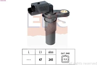 Produktbild von EPS 1.953.536 Kurbelwellensensor Impulsgeber für RENAULT Clio III Schrägheck (BR0/1, CR0/1)