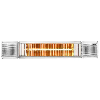 Obrázek produktu pro Eurom 334593, Nástěnný terasový ohřívač, Bílá, Hliník, Elektrický, 2000 W, 20 m²
