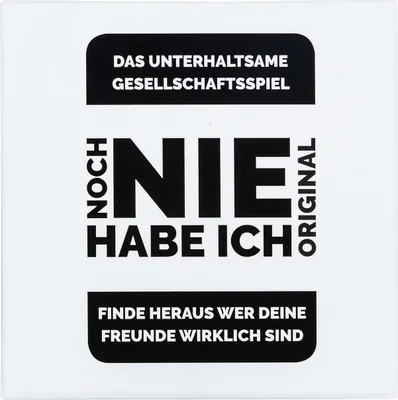 Produktbild von Noch Nie Habe Ich - Das lustige Party- und Trinkspiel für unvergessliche Abende | Kartenspiel mit 300 Fragen für 2 bis 12 Spieler