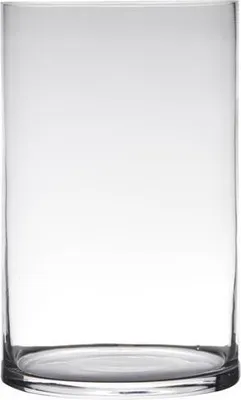 Produktbild von Hatchet Glasvase - Zylinder - Glas - transparent - 19 x 40 cm