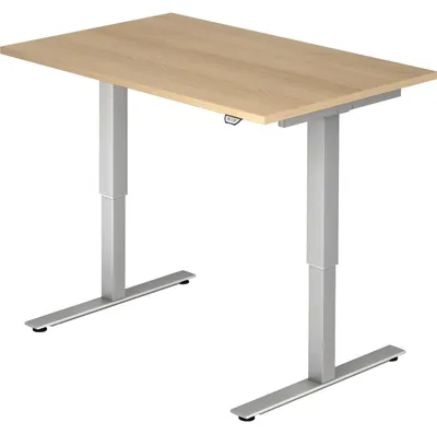 Zdjęcie produktu dla Biurko z regulacją wysokości XMST | 2-silniki | 120 - 200 cm | elektryczne, rozmiar blatu:120 x 80 cm