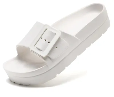 Productafbeelding van Dames Orthopedische Sandalen met Dikke Zool en Verstelbare Gesp
