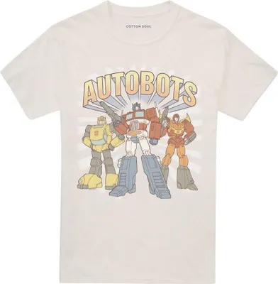 Immagine prodotto di Maglietta unisex per uomo/donna, serie "Transformers - Generazioni 1 Heroes", modello TV26531 (taglia XXL), colore naturale