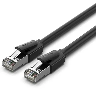 Imagen del producto de Cable de red Cat 8 Vention Ikkbj, 8 metros, color plateado. Talla única