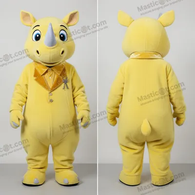 Obrázek produktu pro Žlutý MASTICOT širokoplecí nosorožec maskot