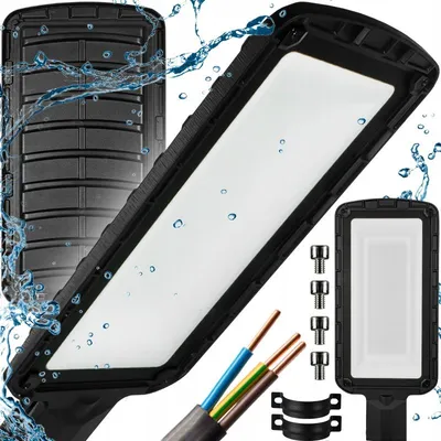 Produktbild von Decorya LED-Straßenlaterne 150W Parkplatz 15.000lm Neutralweiß IP65