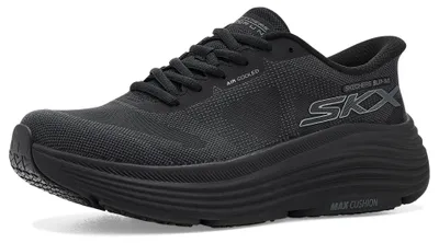 Produktbild von Skechers Damen Max Cushioning Endeavour Hallandale Slip-InTurnschuhe, Black Text