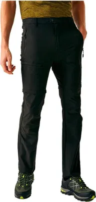 Image de Regatta Highton Zip Off Ii pantalon noir 42 / Regular homme noir 42