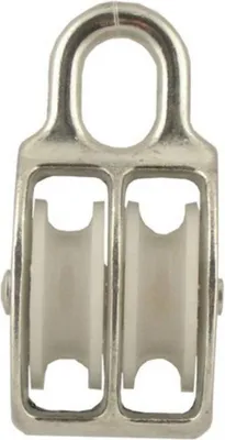 Produktbild von Conacord Blockseilrolle doppelt für Seile bis 6 mm Ø