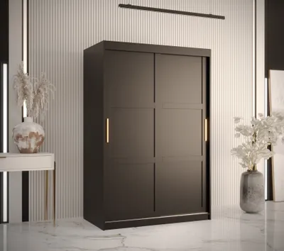 Obrázek produktu pro Šatní skříň RAISA 1 - šířka 120 cm, černá