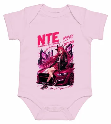 Obrázok produktu pre NTE Neverness To Everness, model GT500, anime dievča, Japonsko, štýl Y2K, manga, body, ružová farba, veľkosť 3/6