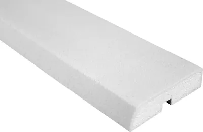 Produktbild von 30 Meter | Fassade | Außenstück | Leiste | EPS | Polyurethan| gerade | 25x105mm | MC111