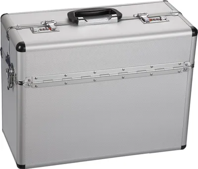 Produktbild von ALUTEC Pilotenkoffer Aluminium Koffer Aktenkoffer mit Schloss