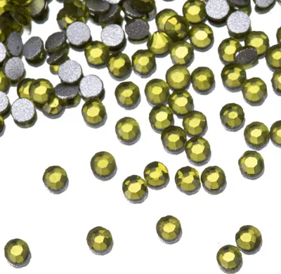 Image de SS3 Strass en verre olive, environ 1440 pièces/paquet